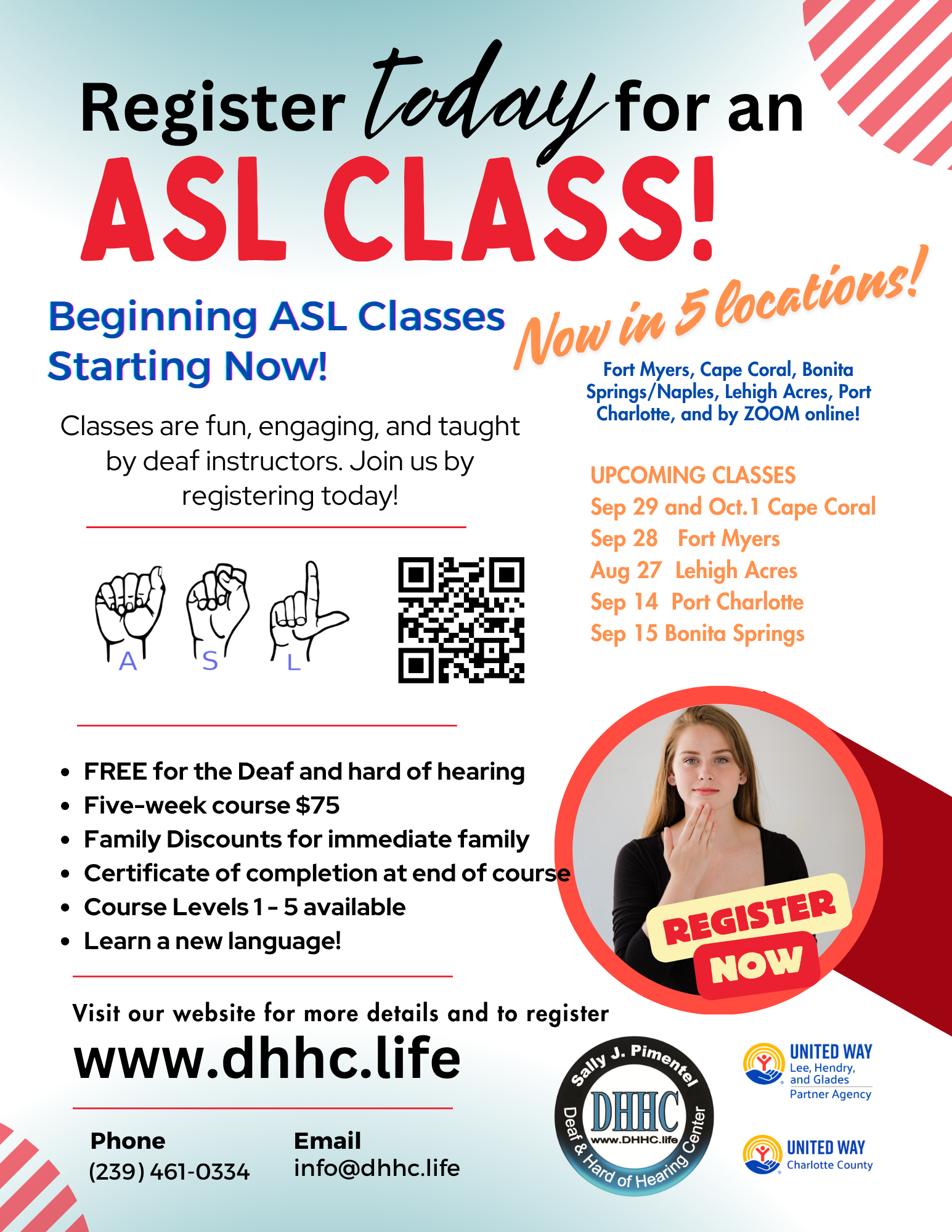 American Sign Language Classes Available to Southwest Florida Residents